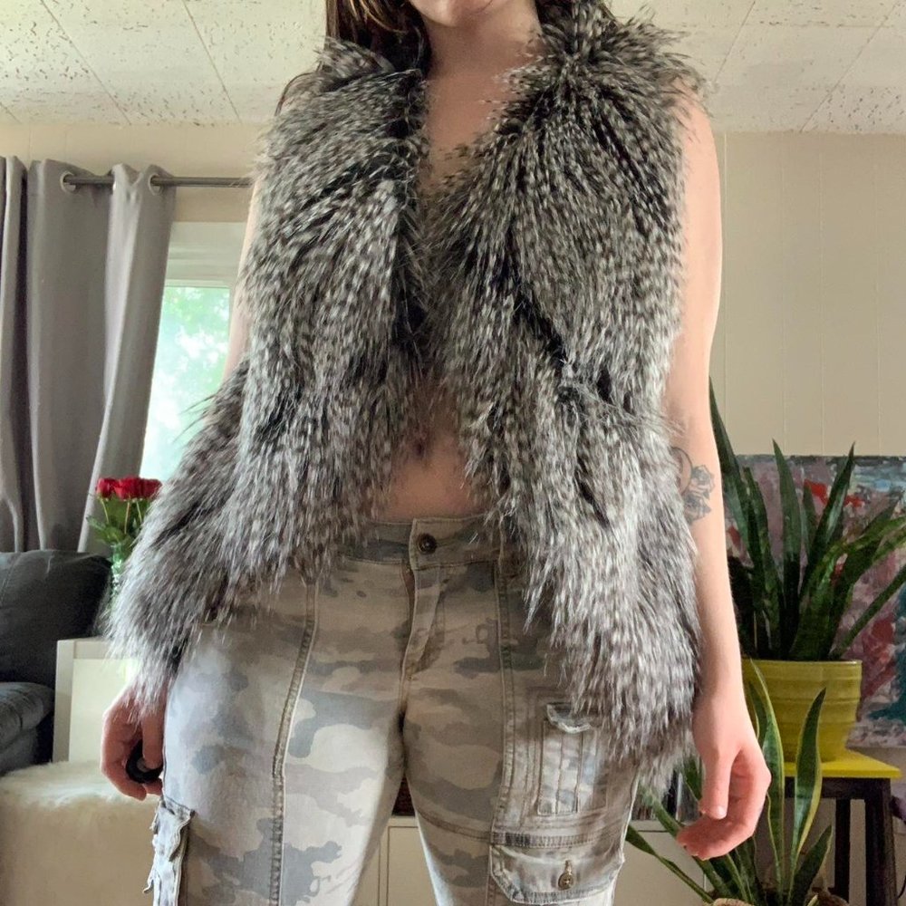 Guess Faux Fur Vest